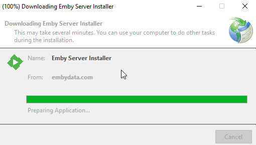 Emby Media Server Installation