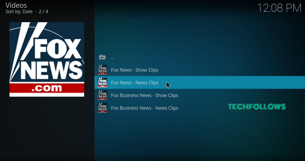 Fox News on Kodi