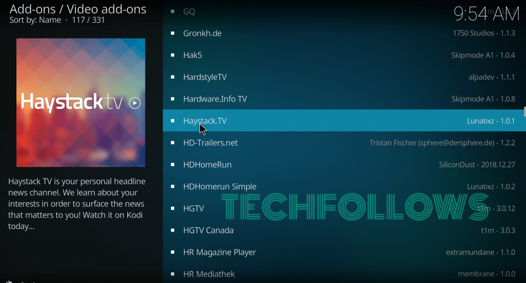 How to Install Haystack TV Kodi Addon  2021  - 55