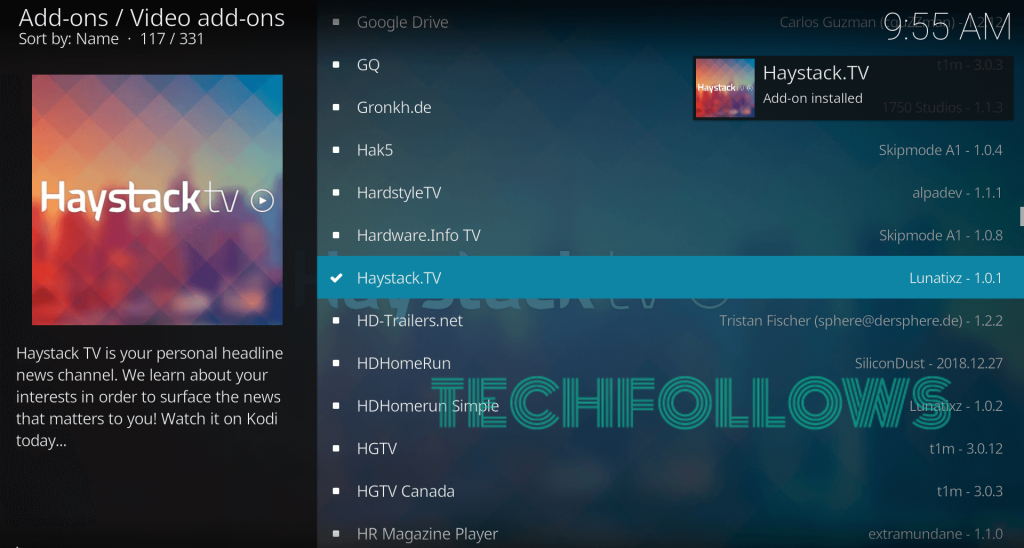 How to Install Haystack TV Kodi Addon  2021  - 77