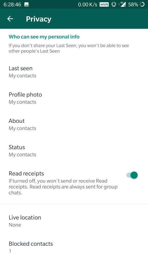 How to Hide Whatsapp Last Seen on Android and iPhone  2021  - 8