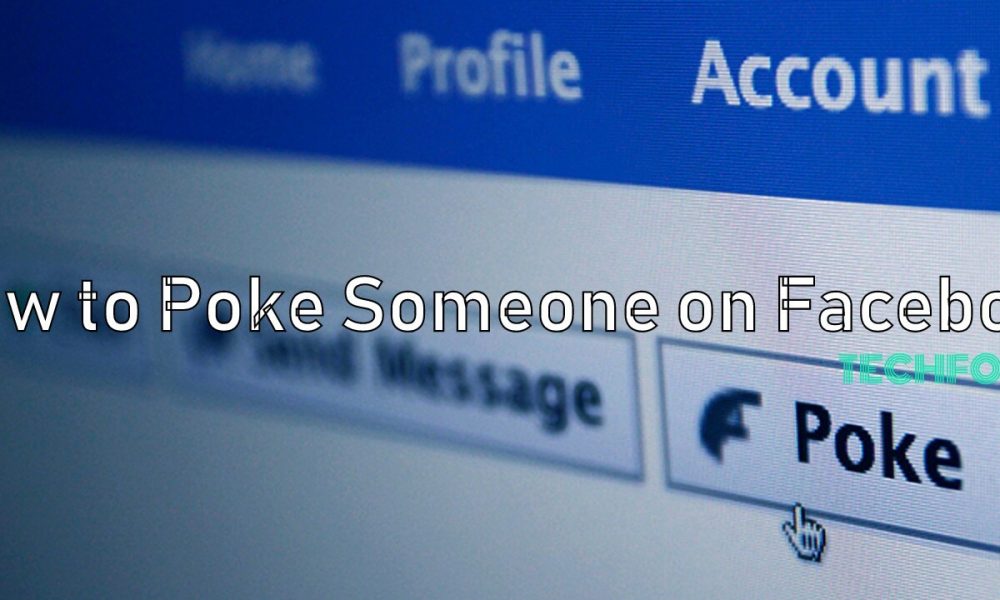 How to Poke Someone on Facebook