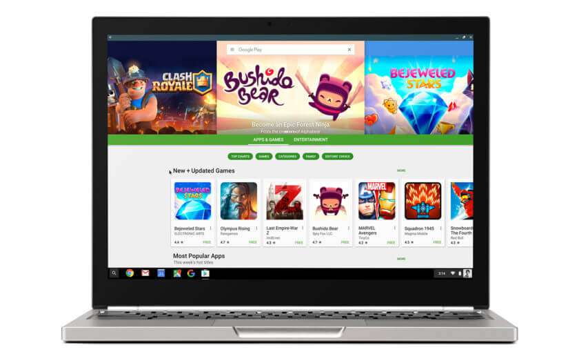 Android Apps on Chromebook