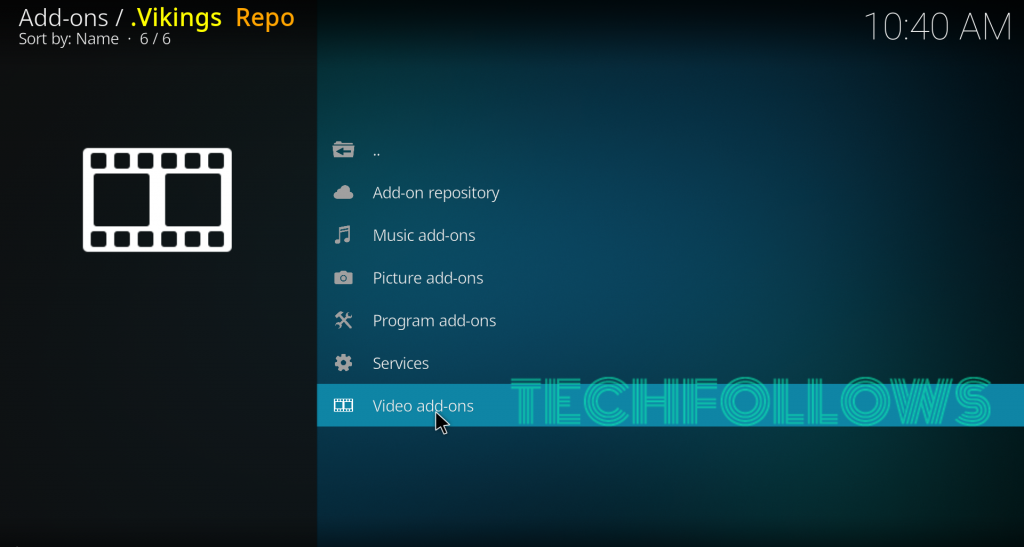 Select Video Addons to get AnimeGo Kodi Addon