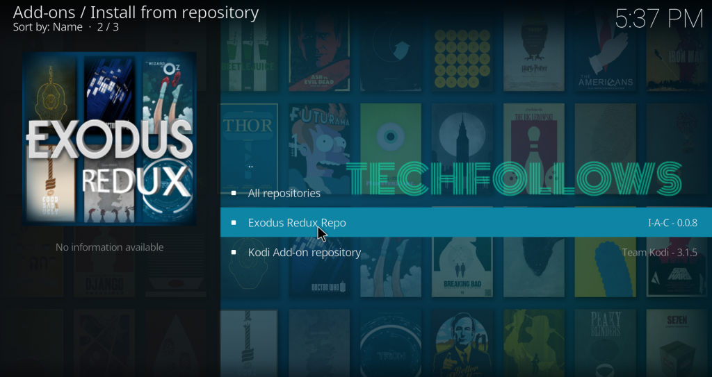 Exodus Redux Kodi Addon