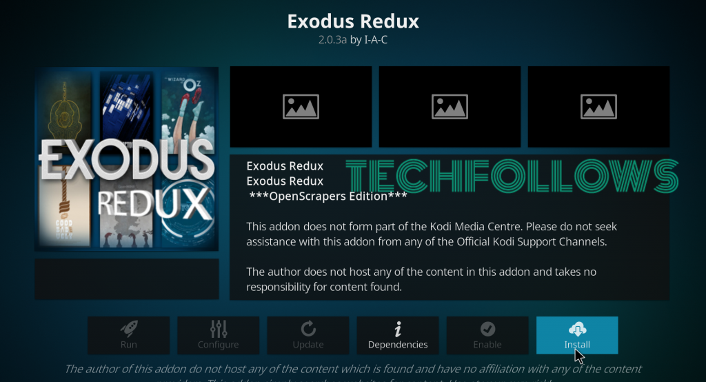 Exodus Redux Kodi Addon