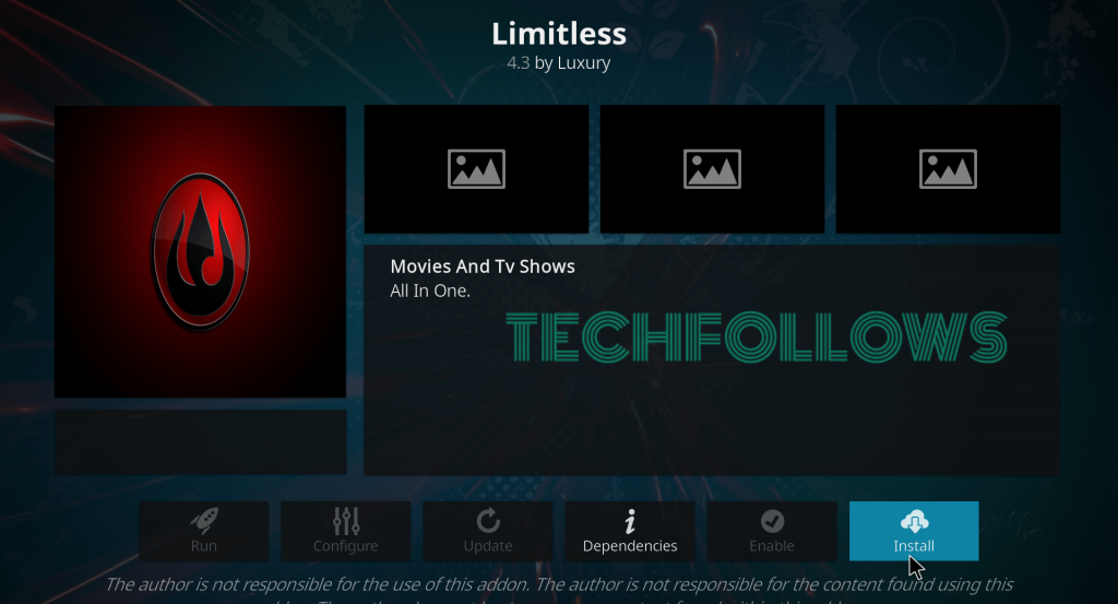 Limitless Kodi Addon