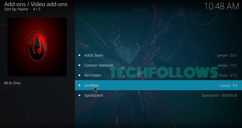 Limitless Kodi Addon