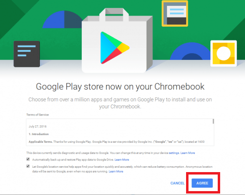 Android Apps on Chromebook