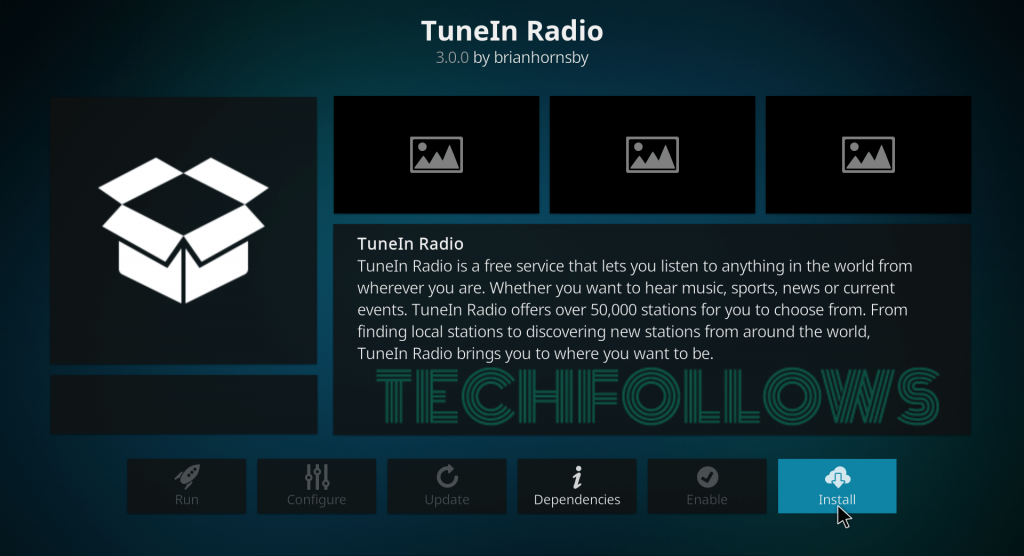 TuneIn Radio Kodi Addon   Installation Guide with Pictures - 19