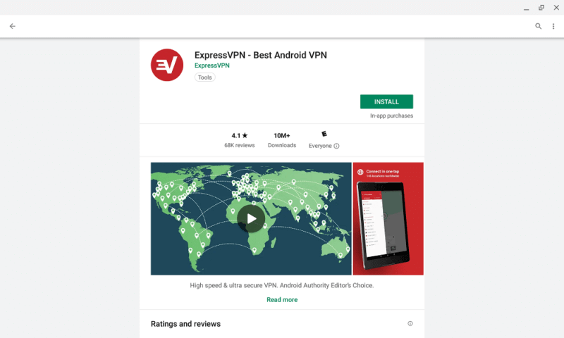 VPN on Chromebook