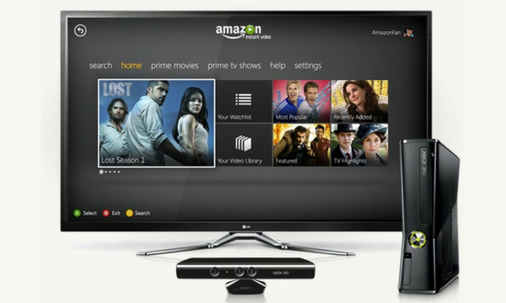 Amazon Prime on Xbox 360