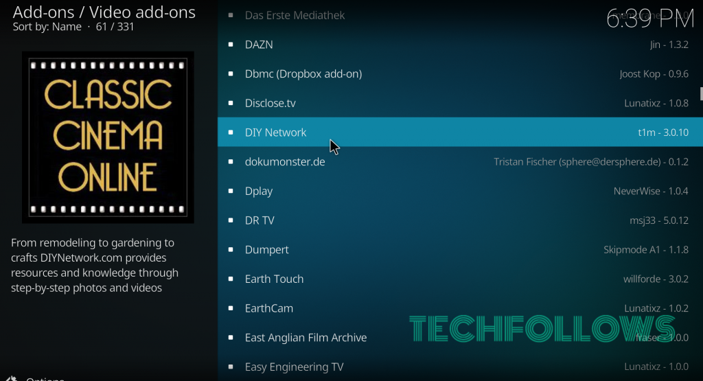 How to Install DIY Network Kodi Addon - 94