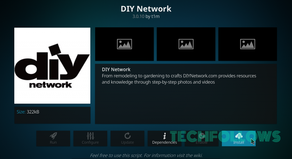How to Install DIY Network Kodi Addon - 86
