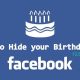 How to Hide Your Birthday on Facebook