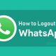 How to Logout From WhatsApp