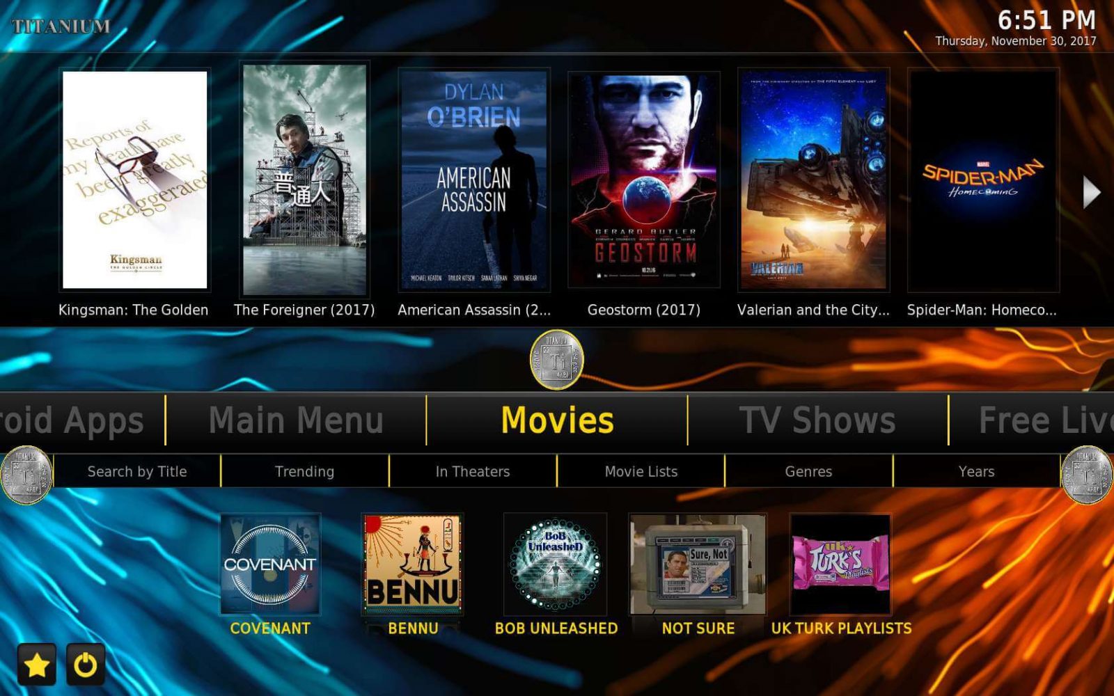 Titanium Kodi Build