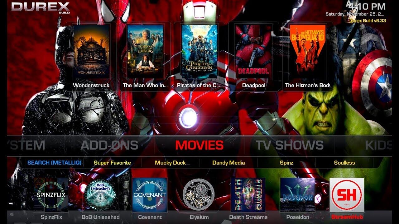 Xanax Kodi Build