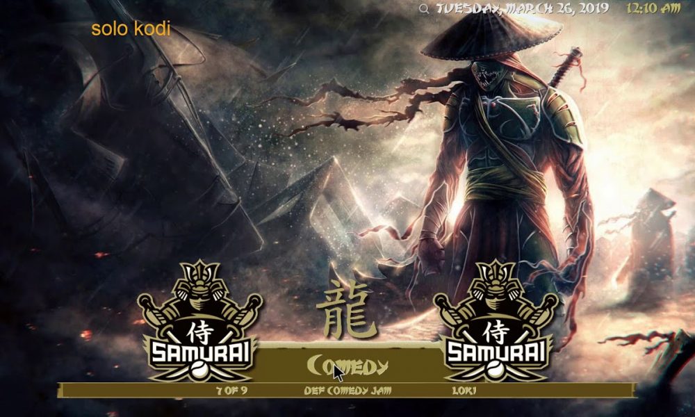 Samurai Build on Kodi