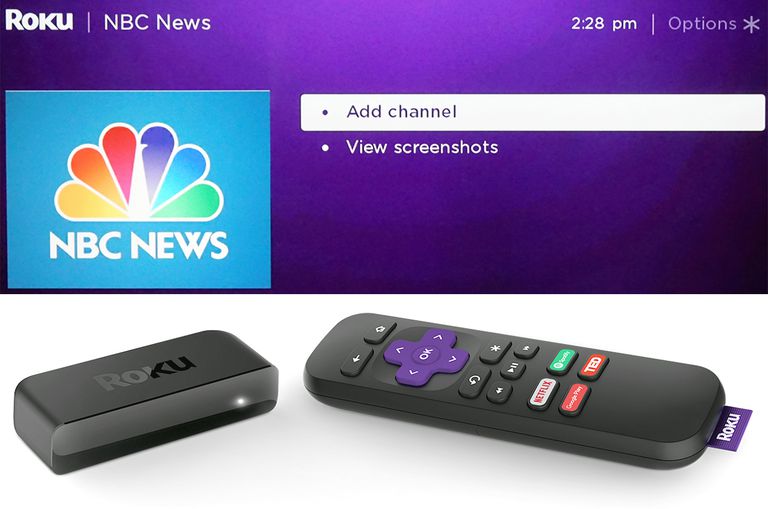 Add channels to Roku