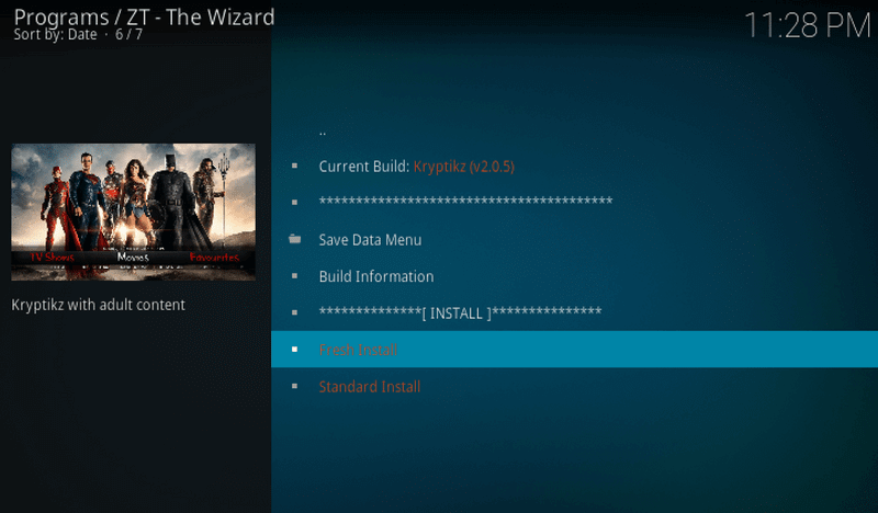 How to Install Kryptikz ZT Kodi Build - 47