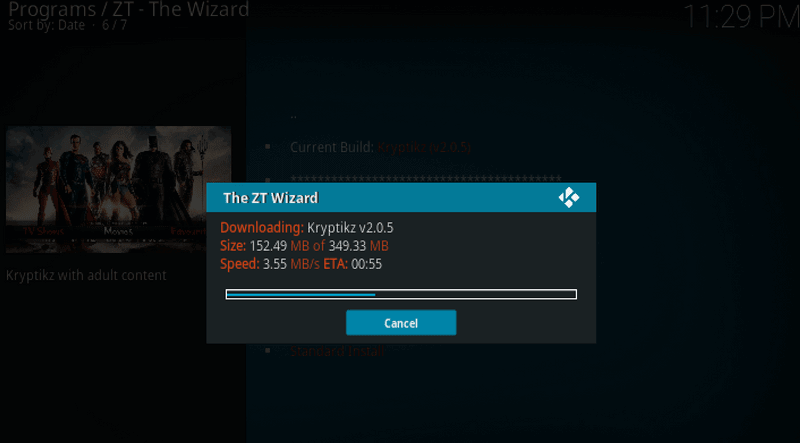 How to Install Kryptikz ZT Kodi Build - 36