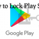 Lock Play Store