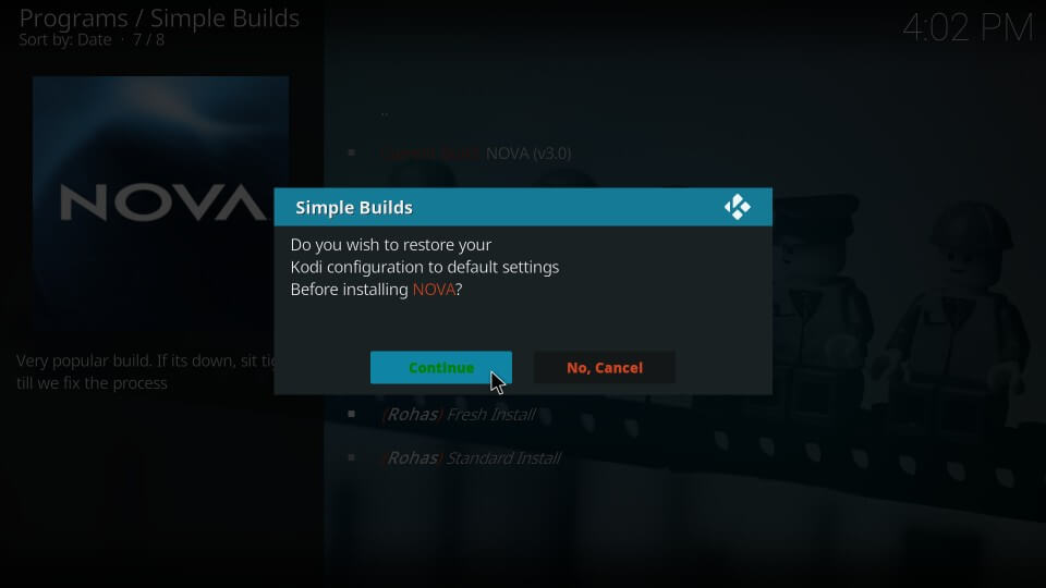 How to Install Nova Kodi Build - 87