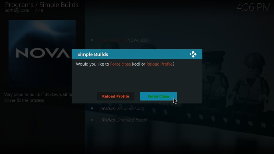 Nova Kodi Build