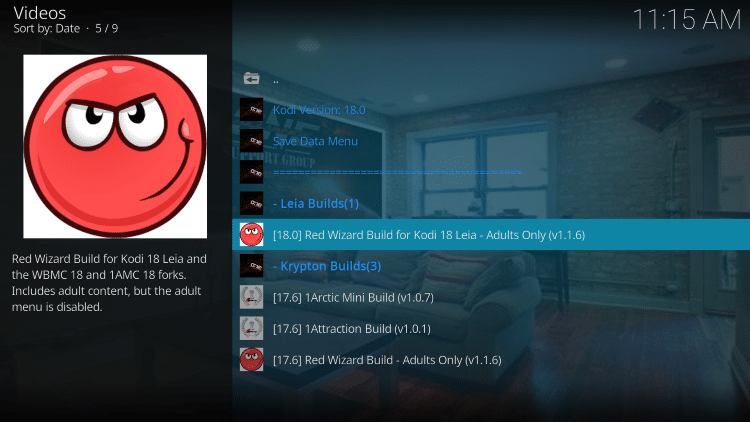 How to Install Red Wizard Kodi Build - 77