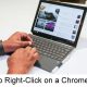 Right-Click on a Chromebook