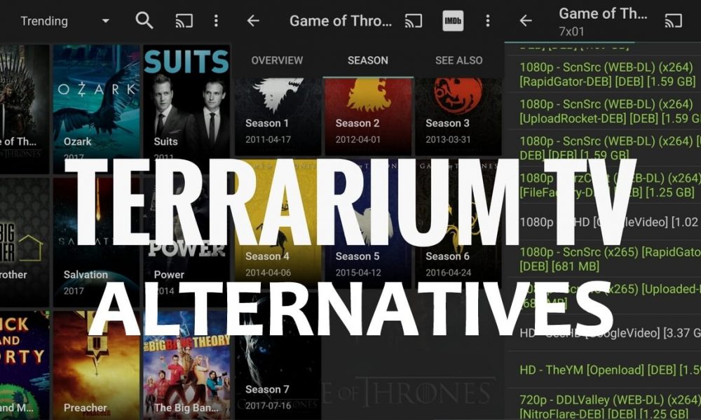 Terrarium TV Alternatives