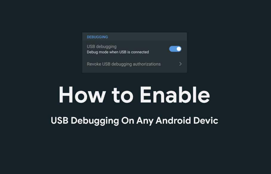 disable usb debugging windows 10 disable usb debugging windows 10