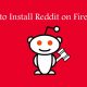 Install Reddit on Firestick