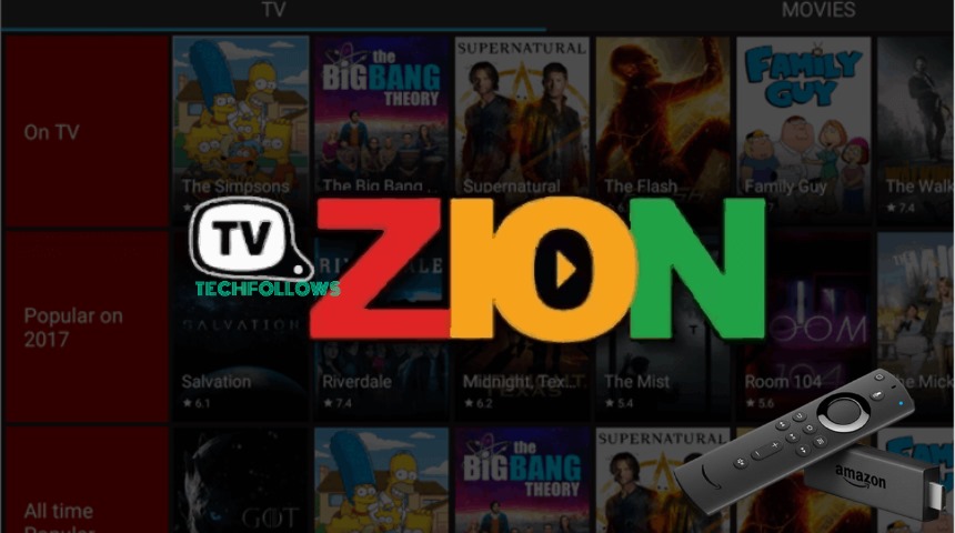 TVZion on Firestick