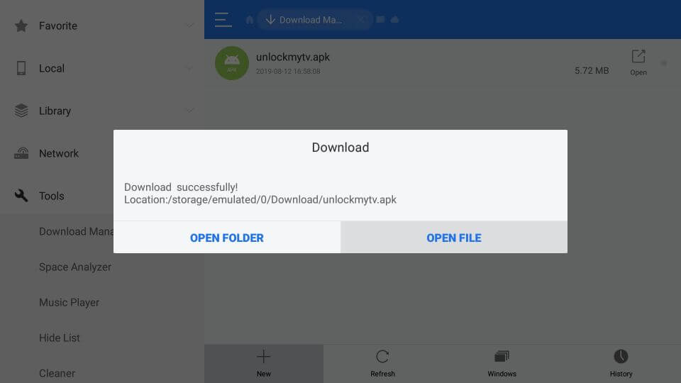 UnlockMyTV Apk