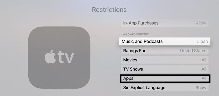 How to Set Parental Controls on Apple TV?