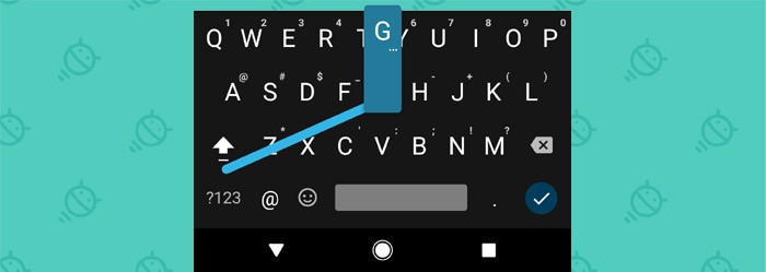 Android keyboard shortcuts