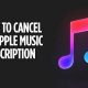 Cancel Apple Music Subscription