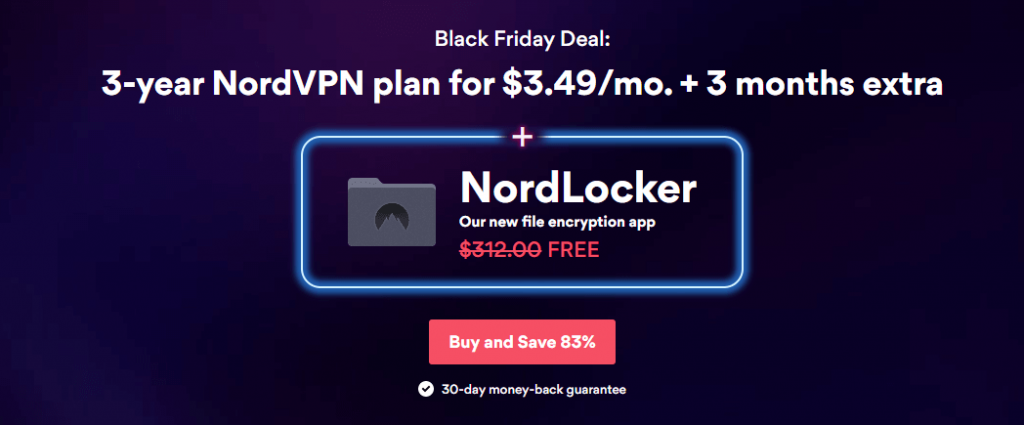 NordVPN Black Friday and Cyber Monday Deal   Get 83  Instant Discount - 81