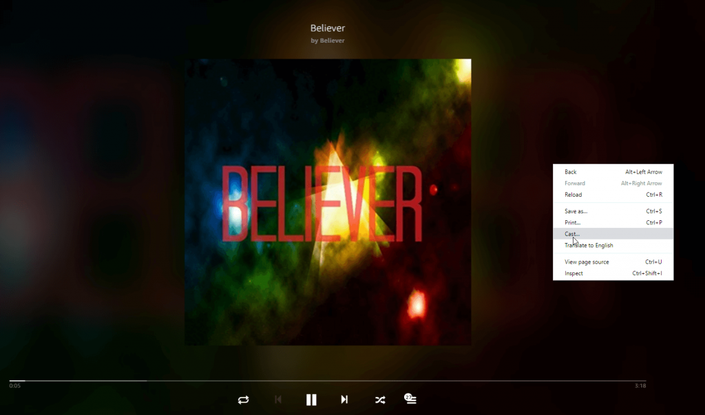 How to Chromecast Amazon Music using Smartphone   PC - 99