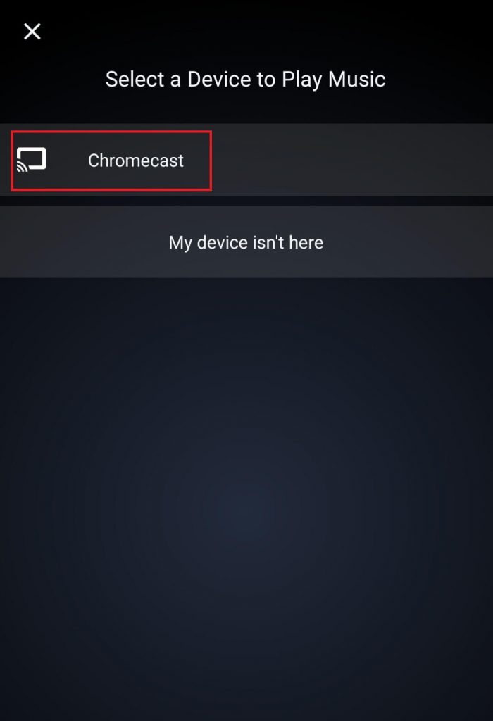 How to Chromecast Amazon Music using Smartphone   PC - 9