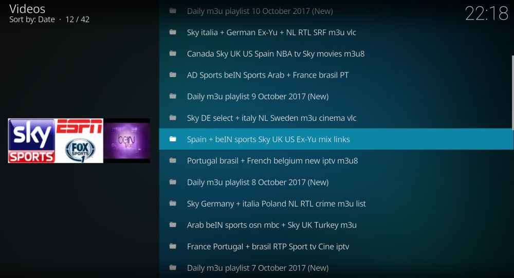 Ultimate IPTV Kodi Addon