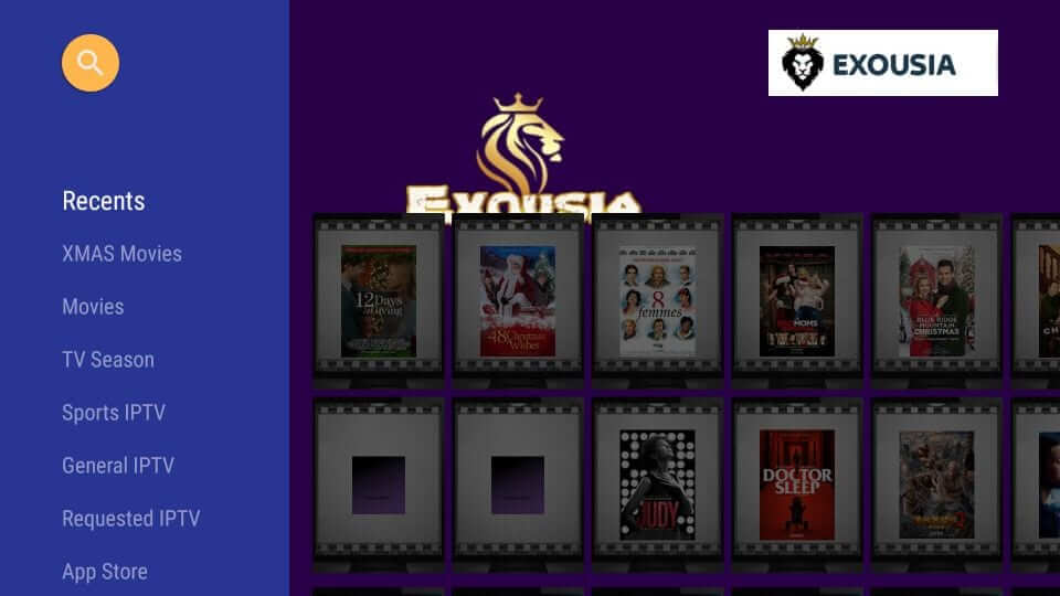 Exousia Apk on Firestick