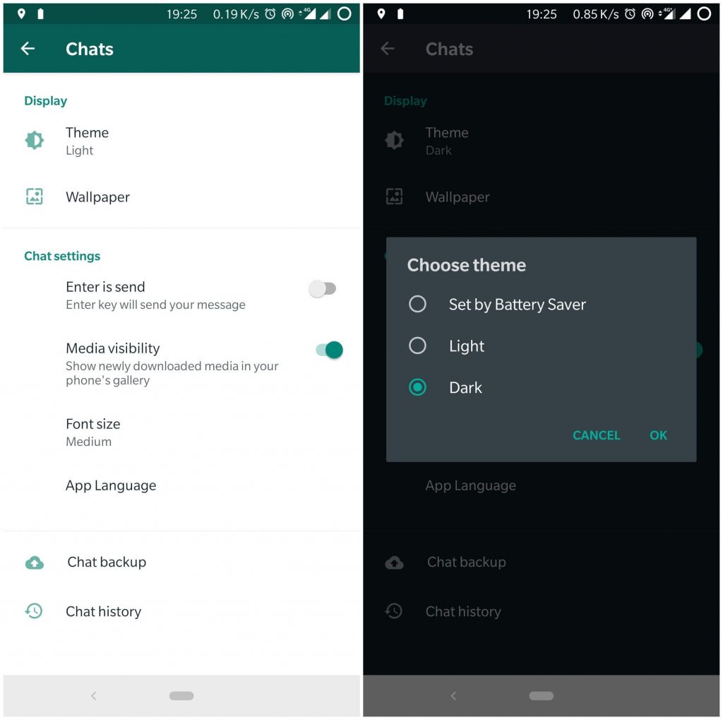 How to Enable Dark Mode on WhatsApp  2021  - 10