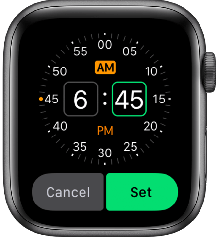 Add Alarm on Apple Watch