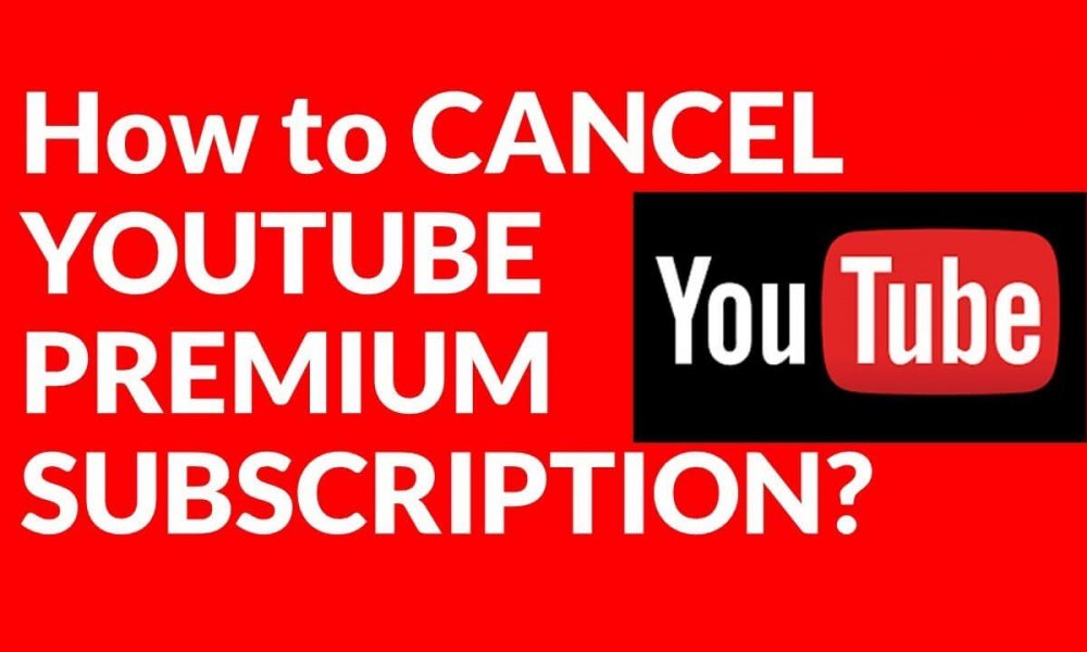 Cancel YouTube Subscription