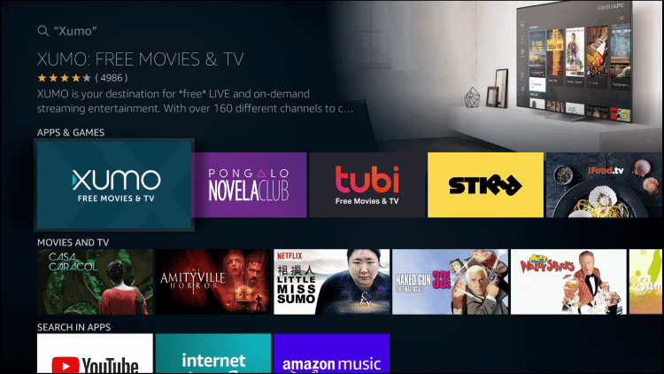 Install Xumo on Firestick