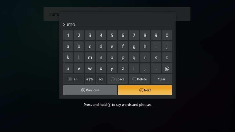Sideload Xumo App