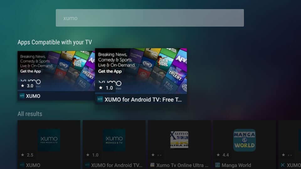 Sideload Xumo App